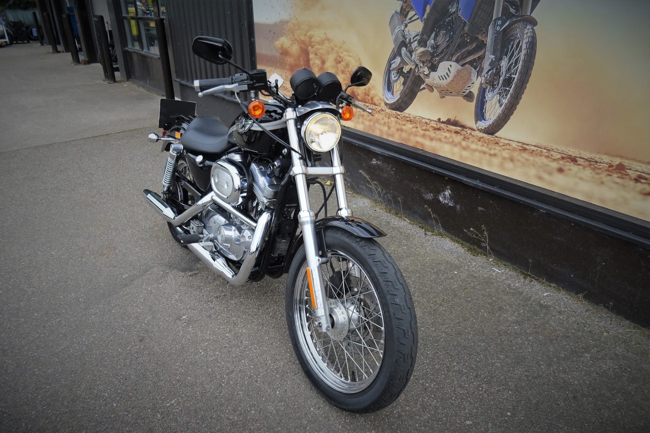Harley Davidson Sportster 883 converted to 1200 100th Anniversary