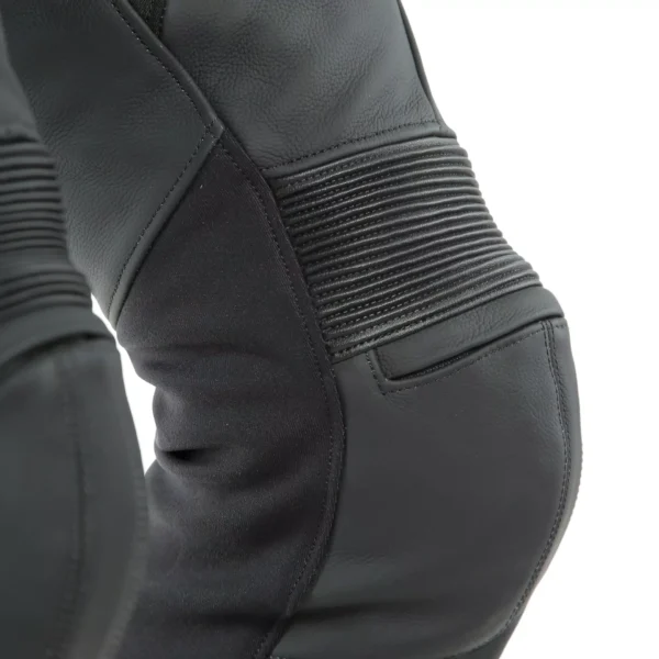 Dainese Pony 3 Leather Trousers (Matt Black)