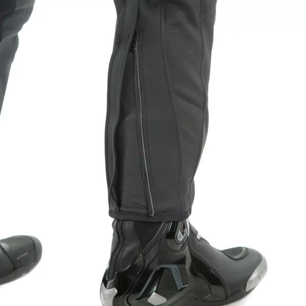 Dainese Pony 3 Leather Trousers (Matt Black)