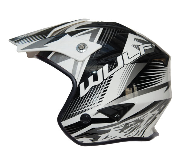 Wulfsport Aspect Trials Adult Helmet (White)