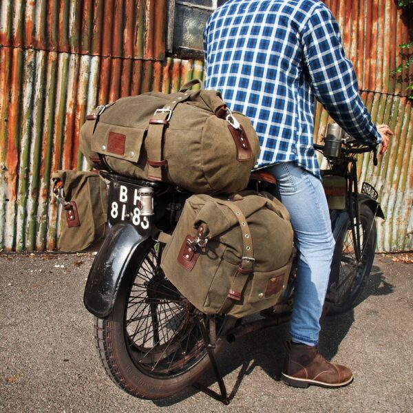 Oxford Heritage Roll Bag (Khaki)