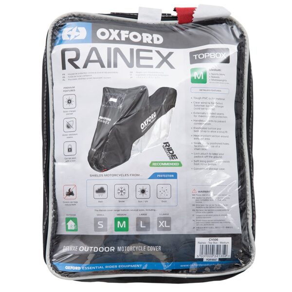 Oxford Rainex Outdoor Cover (Topbox)