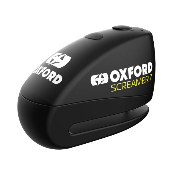 Oxford Screamer 7 Disclock Alarm (Black)