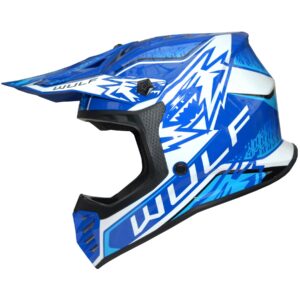Wulfsport Air-X Cub Helmet (Blue) - Mitchells Motorcycles