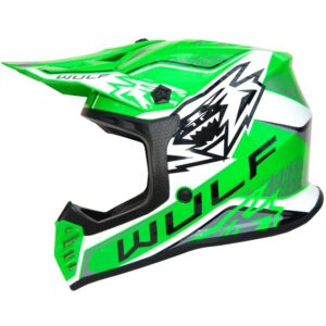 Wulfsport Air-X Cub Helmet (Green) - Mitchells Motorcycles