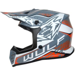 Wulfsport Air-X Cub Helmet (Orange) - Mitchells Motorcycles