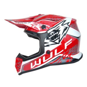 Wulfsport Air-X Cub Helmet (Red) - Mitchells Motorcycles