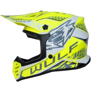 Wulfsport Air-X Cub Helmet (Yellow) - Mitchells Motorcycles