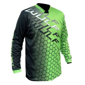 Wulfsport Connect Race Top (Green) - Mitchells Motorcycles
