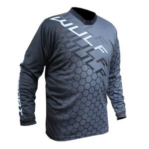 Wulfsport Connect Youth Race Top (Black) - Mitchells Motorcycles
