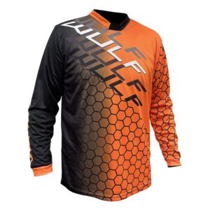 Wulfsport Connect Youth Race Top (Orange) - Mitchells Motorcycles