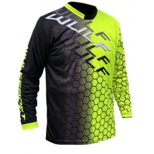 Wulfsport Connect Youth Race Top (Yellow) - Mitchells Motorcycles