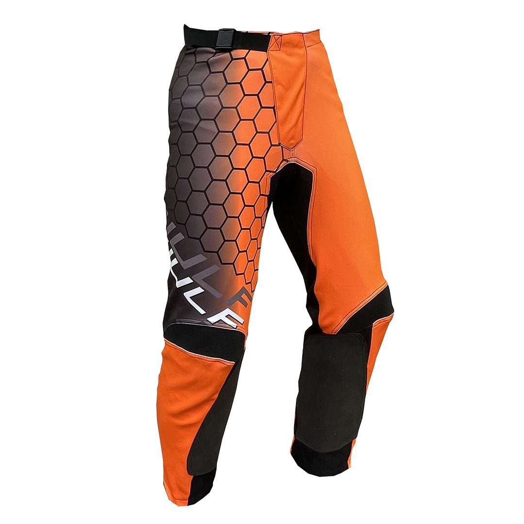 Wulfsport Connect Youth Race Trousers (Orange) - Mitchells Motorcycles