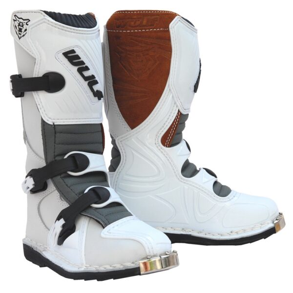 Wulfsport Cub Boots (White)