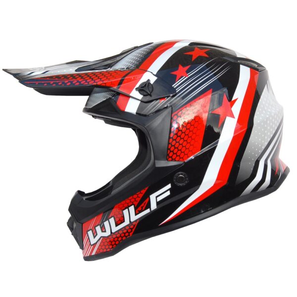 Wulfsport Iconic Cub Helmet (Red)