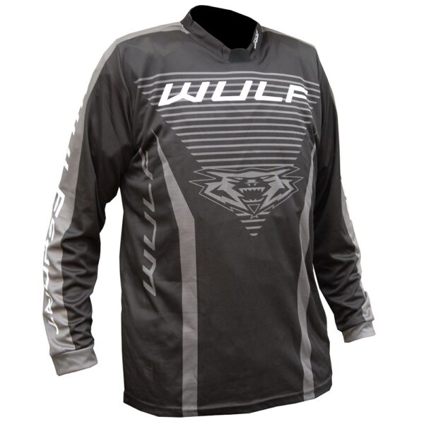 Wulfsport Linear Race Top (Black)