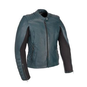Oxford Radley Leather Jacket (Teal) (Ladies)