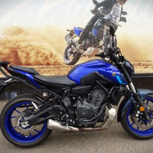 Yamaha MT-07 2024 '74 plate