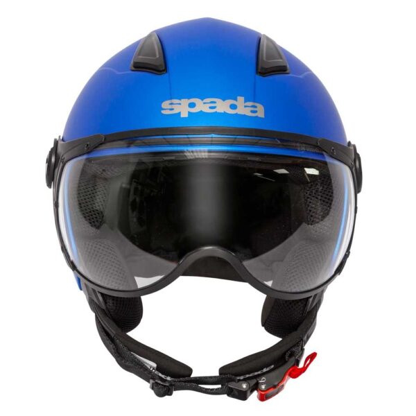 Spada Hellion 06 Matt Bright Blue Helmet - Mitchells Motorcycles