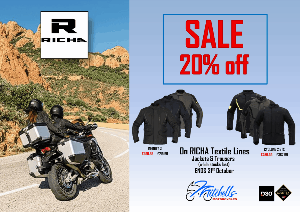 Richa 20% Off - Mitchells Motorcycles