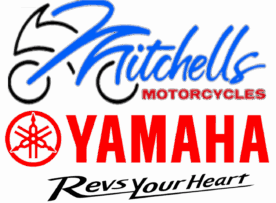 Mitchells Motorcycles and Yamaha Logo