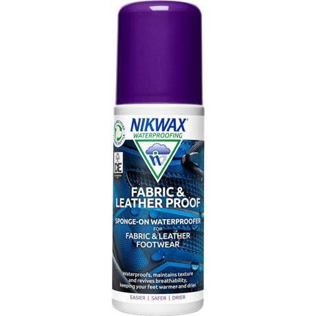 Nikwax Fabric & Leather Footwear Waterproofing Sponge-On 125ml - Mitchells Motorcycles