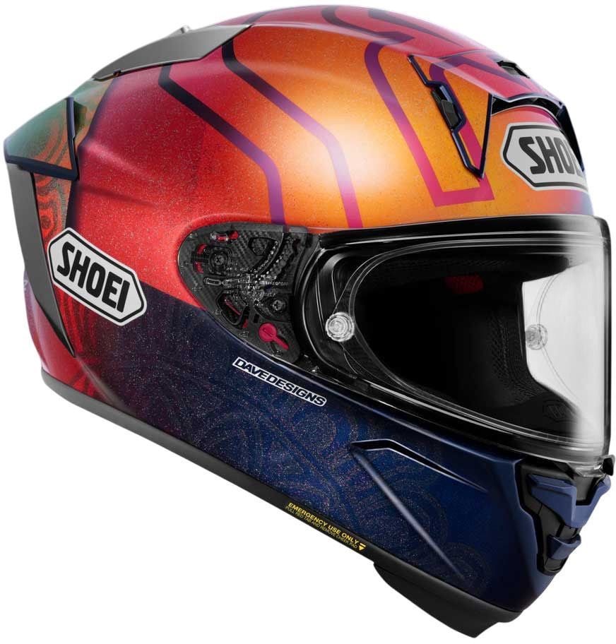 Shoei X-SPR Marquez Holi TC-1 - Mitchells Motorcycles