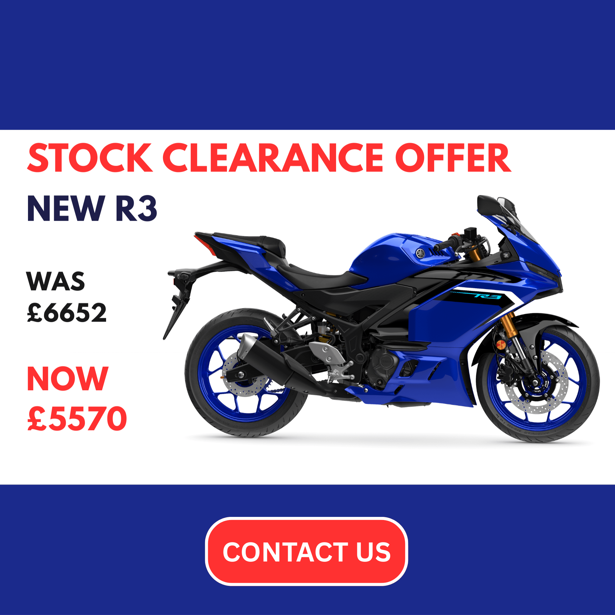 R3 Blue - Mitchells Motorcycles