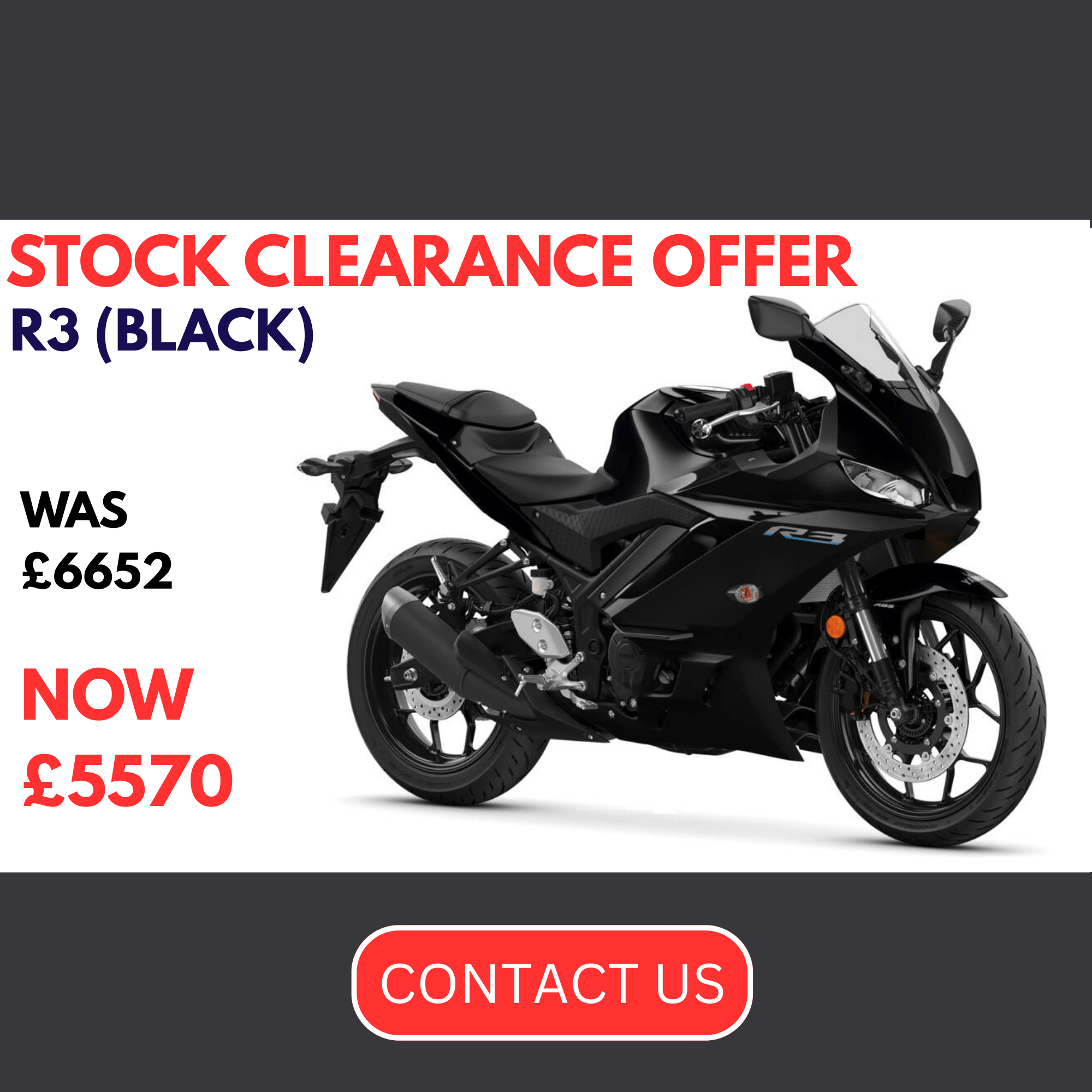 R3 (Black) - Mitchells Motorcycles