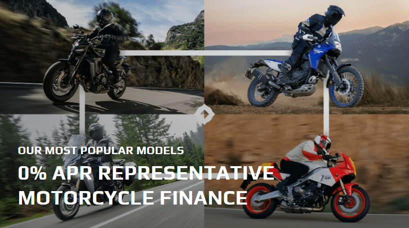 0% FInance Offer - Mitchells Motorcycles